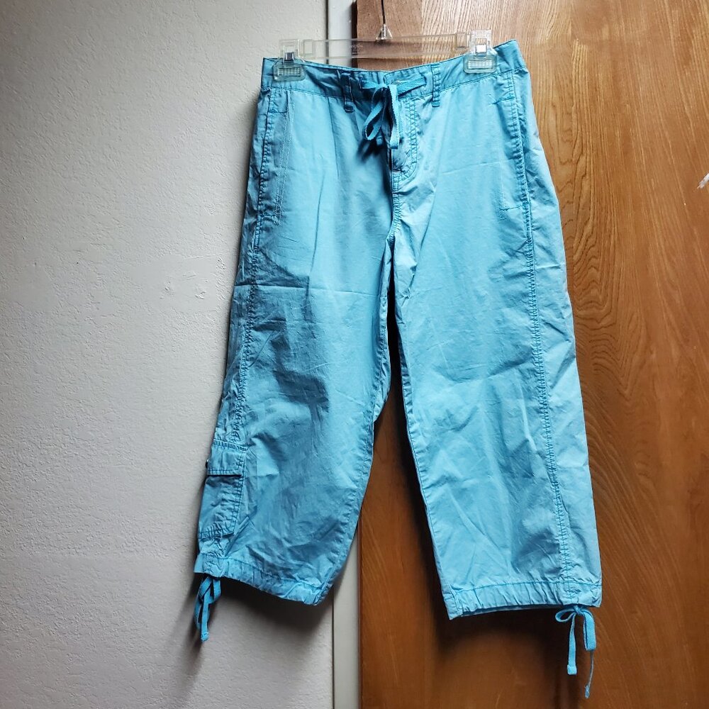 Bright Blue Capris
